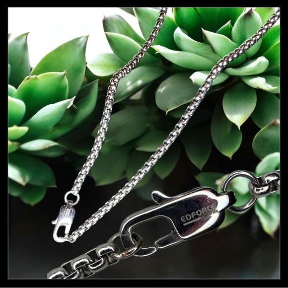 AND NOW THIS Silver Plated 24" Chain - Picture 4 of 6